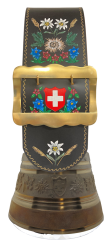 Glocke Roulin Kuh GR-Geschnitzt (10340-111G)